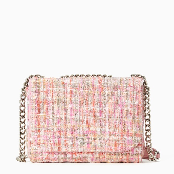 kate spade Bags Kate Spade Quilted Tweed Mini Chain Crossbody